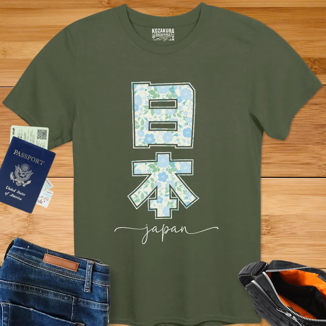 Japan Spring Flowers Kanji - Light