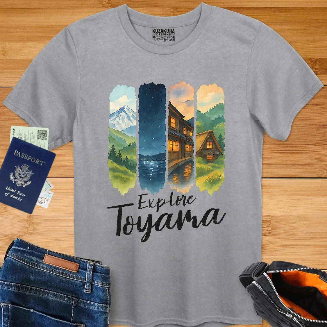 Toyama - 4 Panel Art