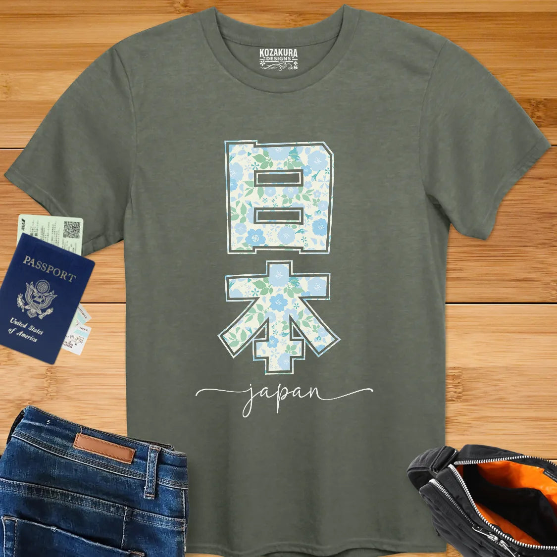 Japan Spring Flowers Kanji - Light