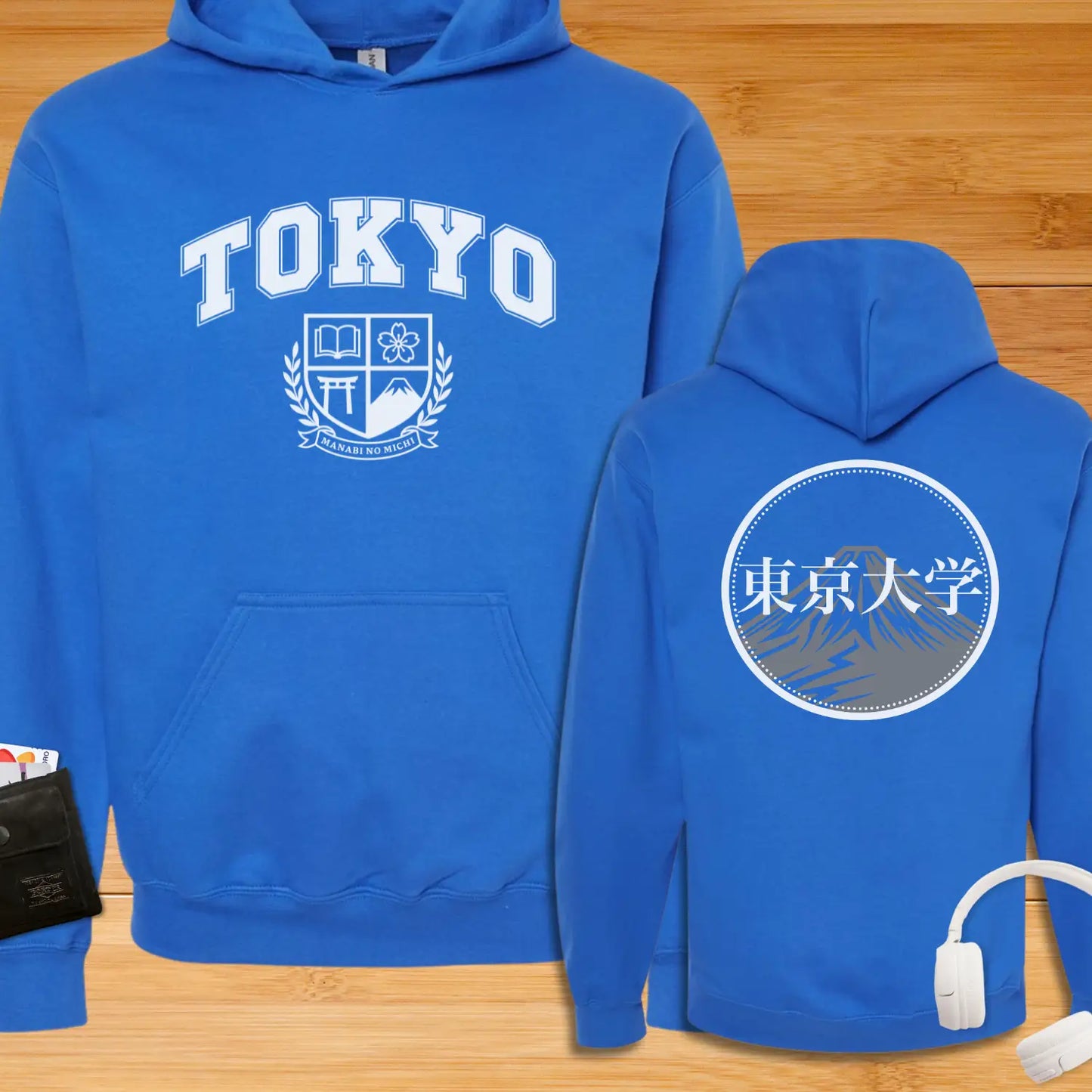 Varsity Hoodie Tokyo University Design