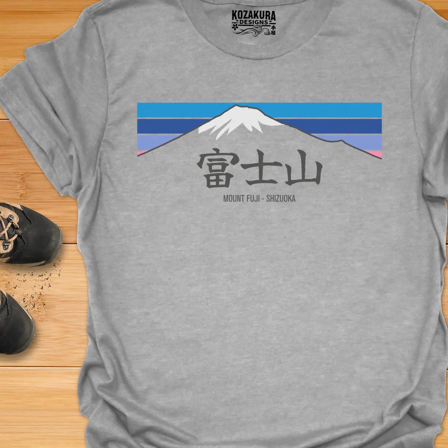 Hiking Mount Fuji - Shizuoka - with Kanji