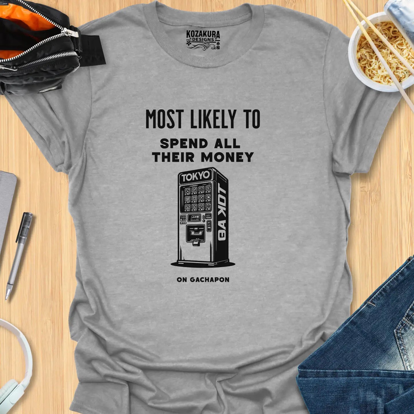 Most Likely to spend all their money on gachapon