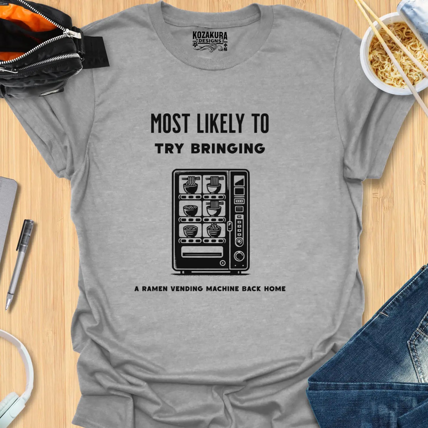 Most Likely to try brining a ramen vending machine back home