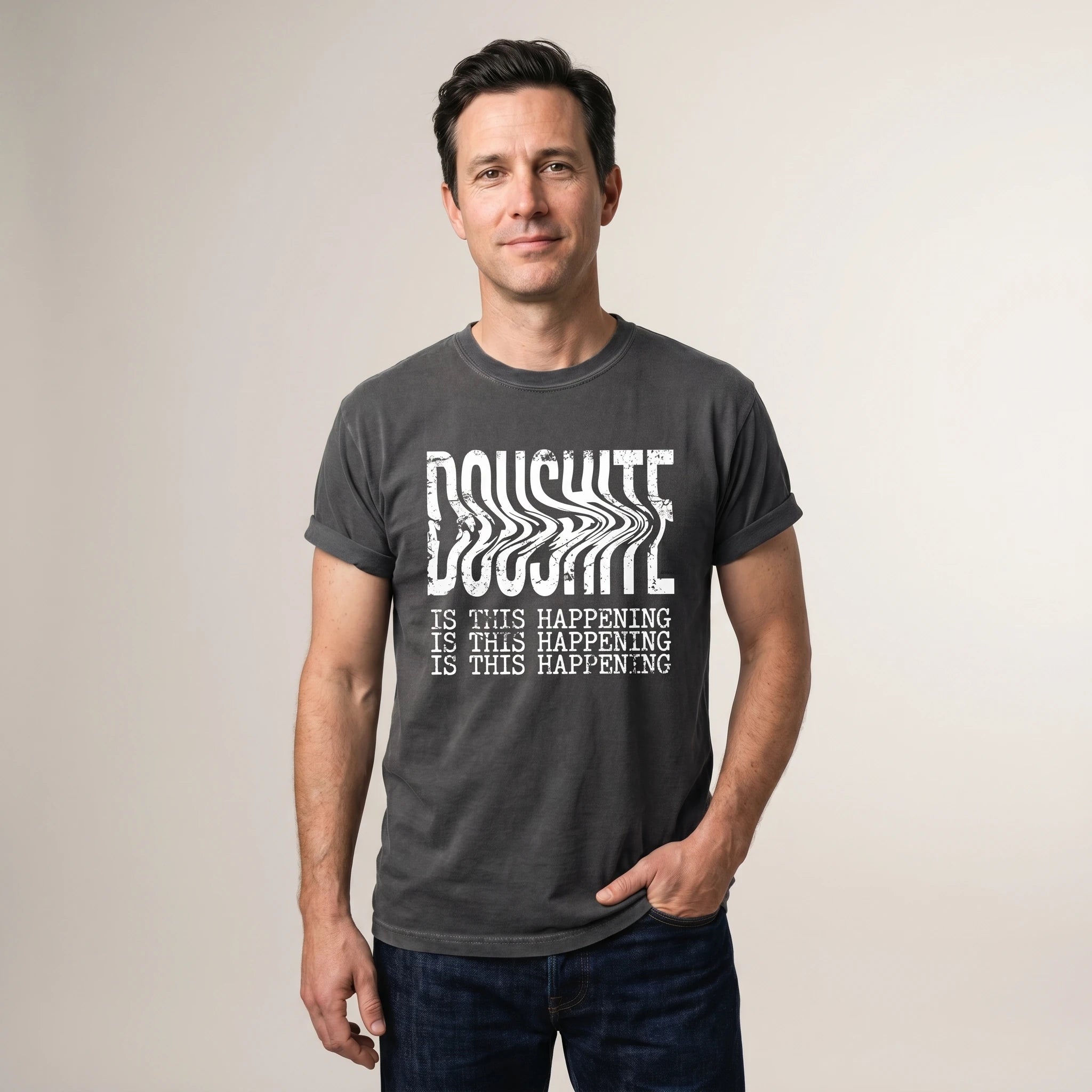 DOUSHITE Is This Happening - Existential Tee
