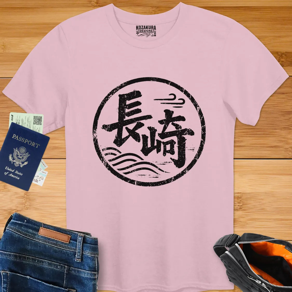 Nagasaki Street - Front Design Kanji