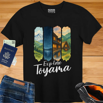 Toyama - 4 Panel Art