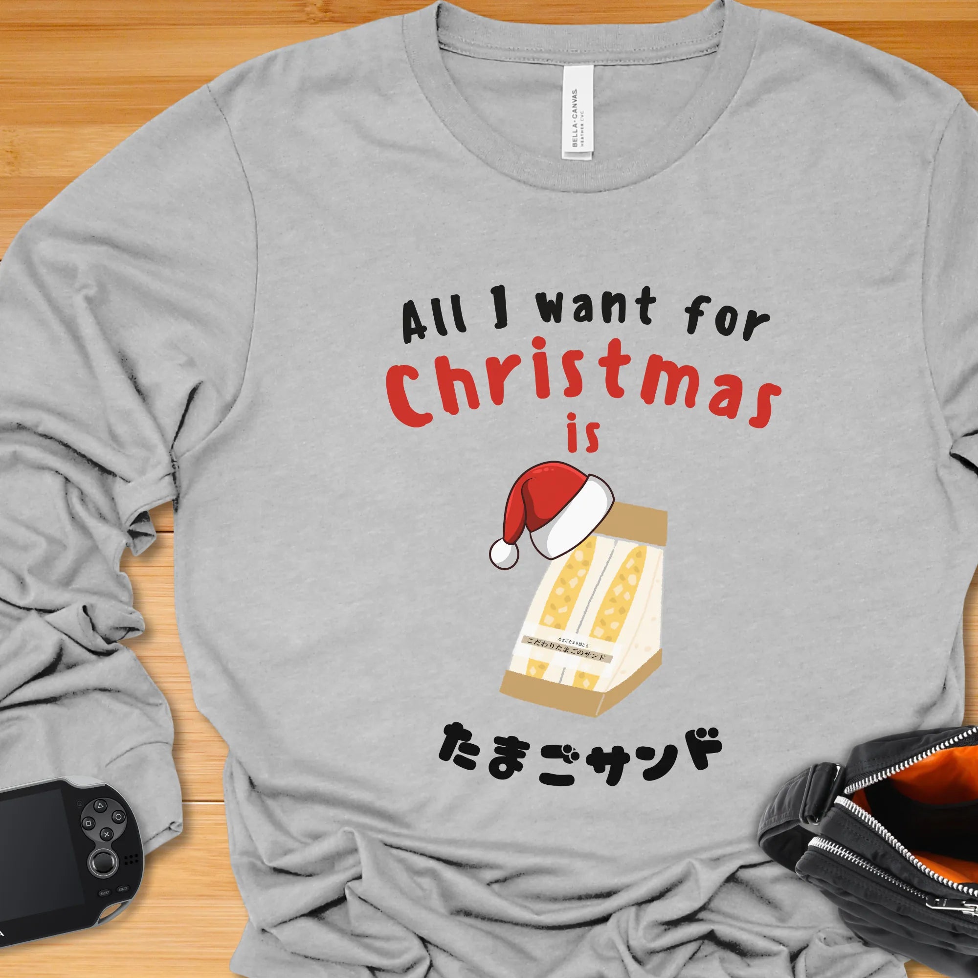 All I want for Christmas is Tamago Sando (Japanese) - Long Sleeve