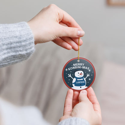 Lawson Snowman Ornament