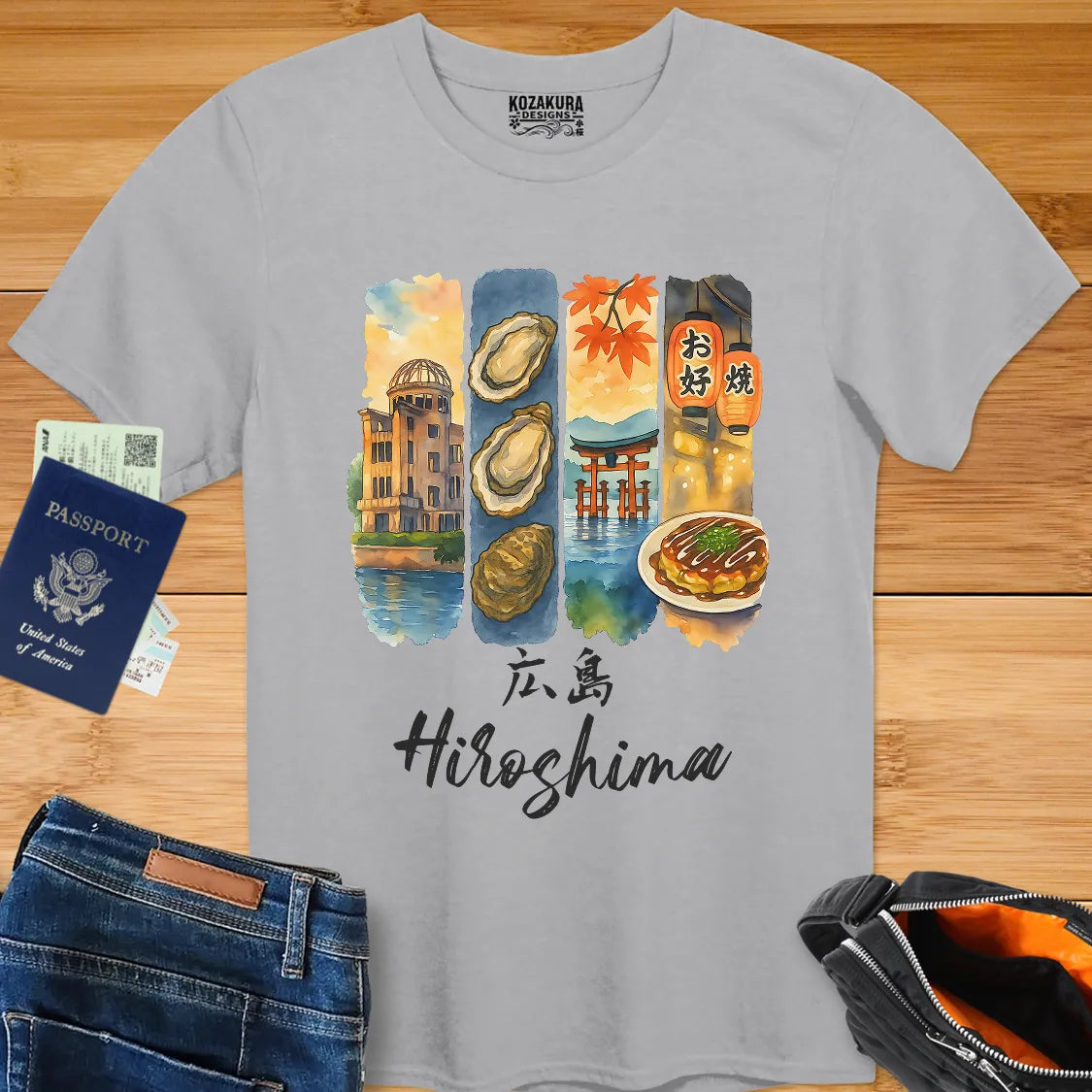 Hiroshima - 4 Panel Art