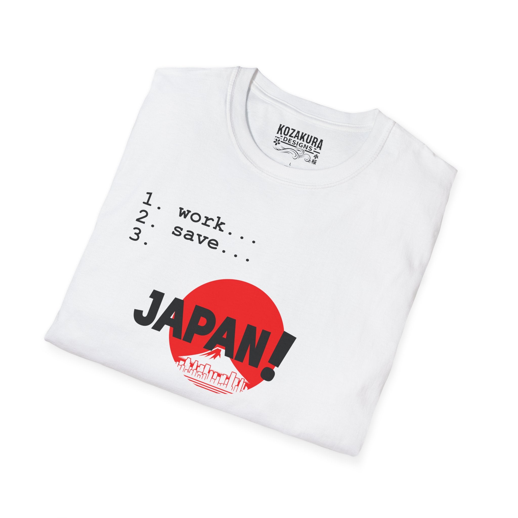 work, save, JAPAN, repeat