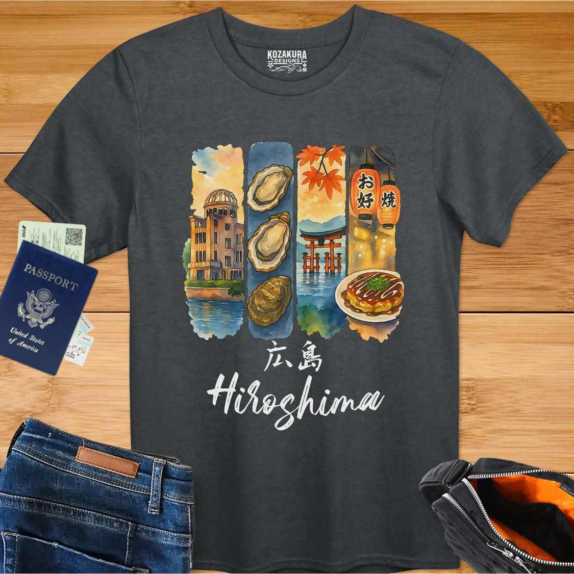 Hiroshima - 4 Panel Art