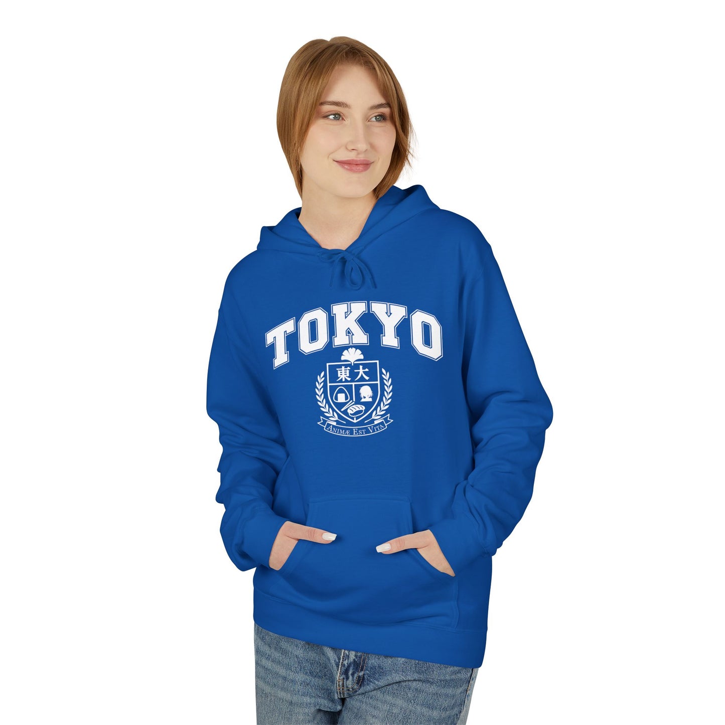 Tokyo Inspired - Softstyle Fleece with Academic Design