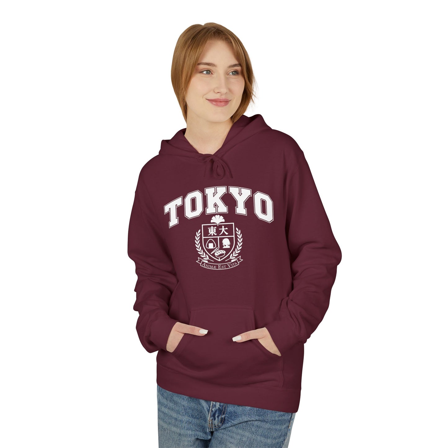 Tokyo Inspired - Softstyle Fleece with Academic Design