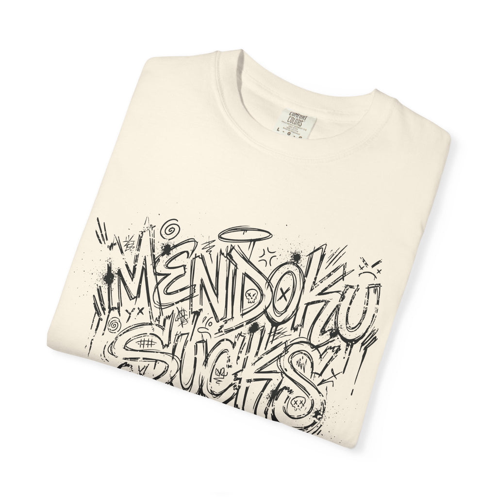 'Mendoku Sucks' Graffiti