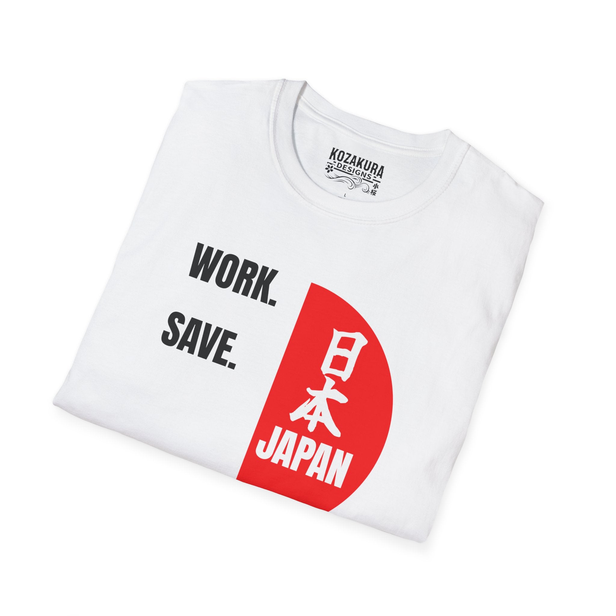 Work, Save, JAPAN!, Repeat - Kanji with English
