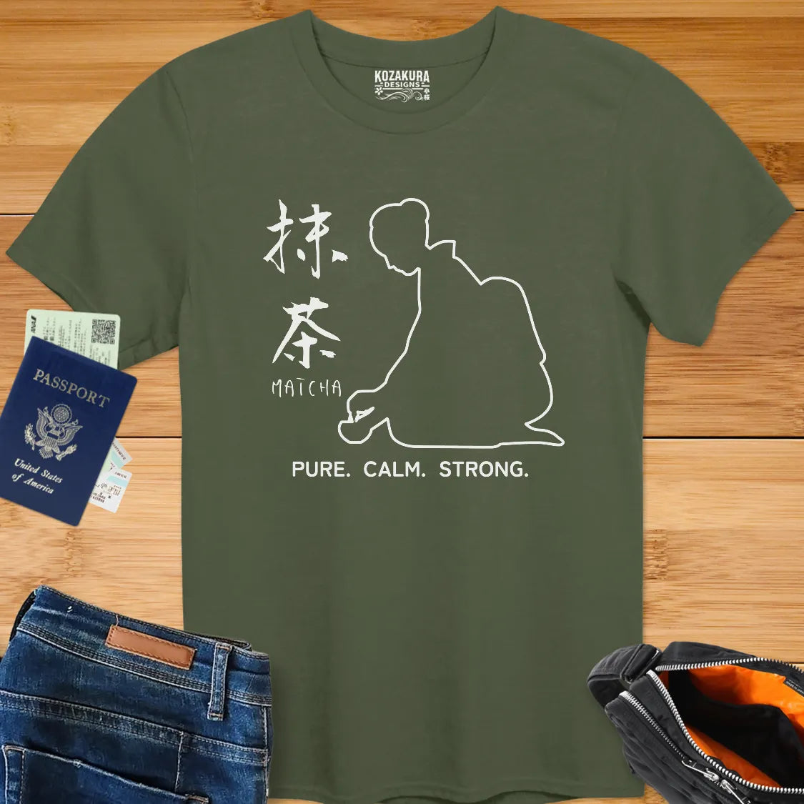 Matcha - Pure, Calm, Strong - Traditional