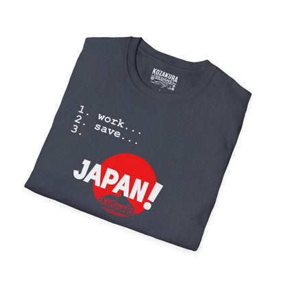 work, save, JAPAN, repeat