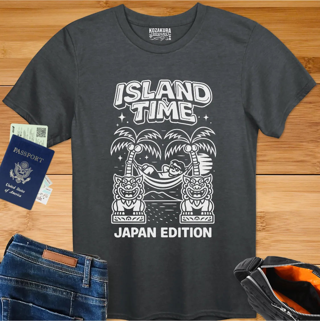 Okinawa Island Time - Minimalistic Y2K