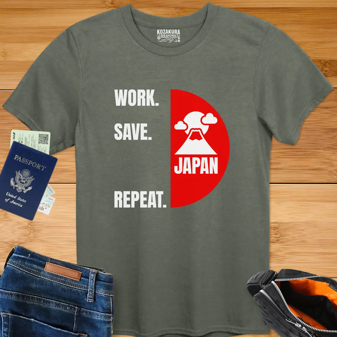 Work, Save, JAPAN!, Repeat - Mount Fuji
