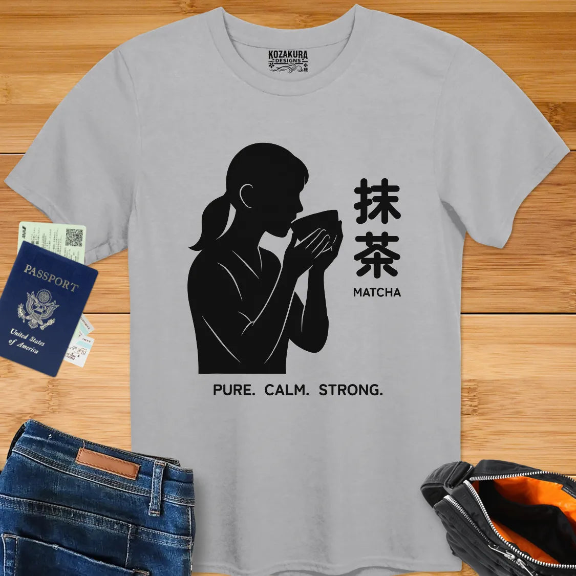 Matcha - Pure, Calm, Strong - Modern