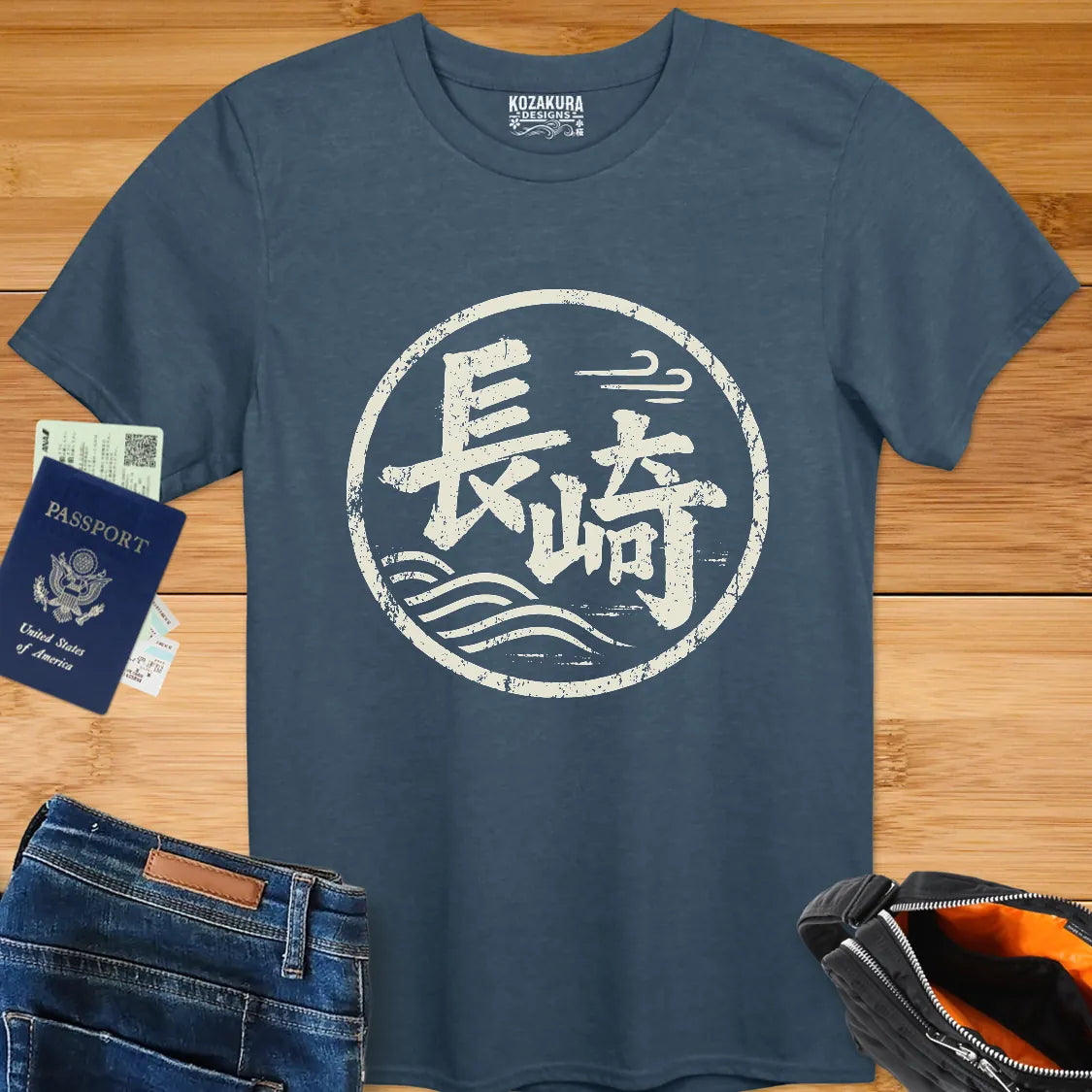 Nagasaki Street - Front Design Kanji