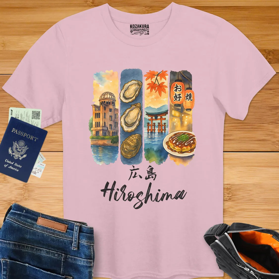 Hiroshima - 4 Panel Art