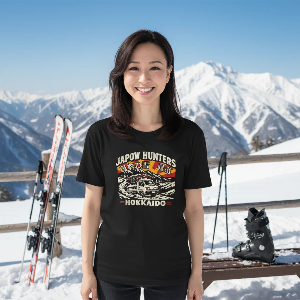 Japow Hunters Hokkaido - Snow Van Graphic Tee