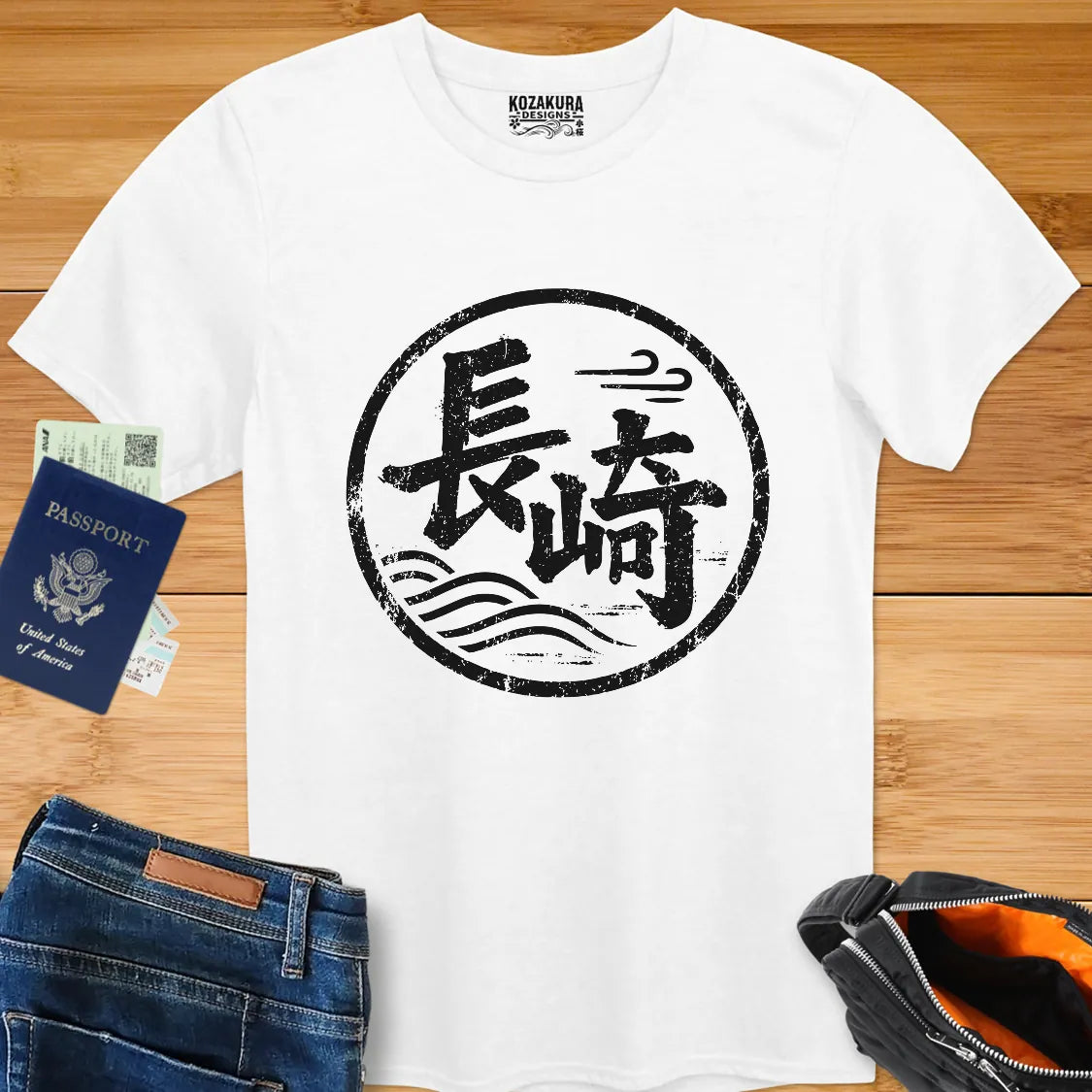 Nagasaki Street - Front Design Kanji