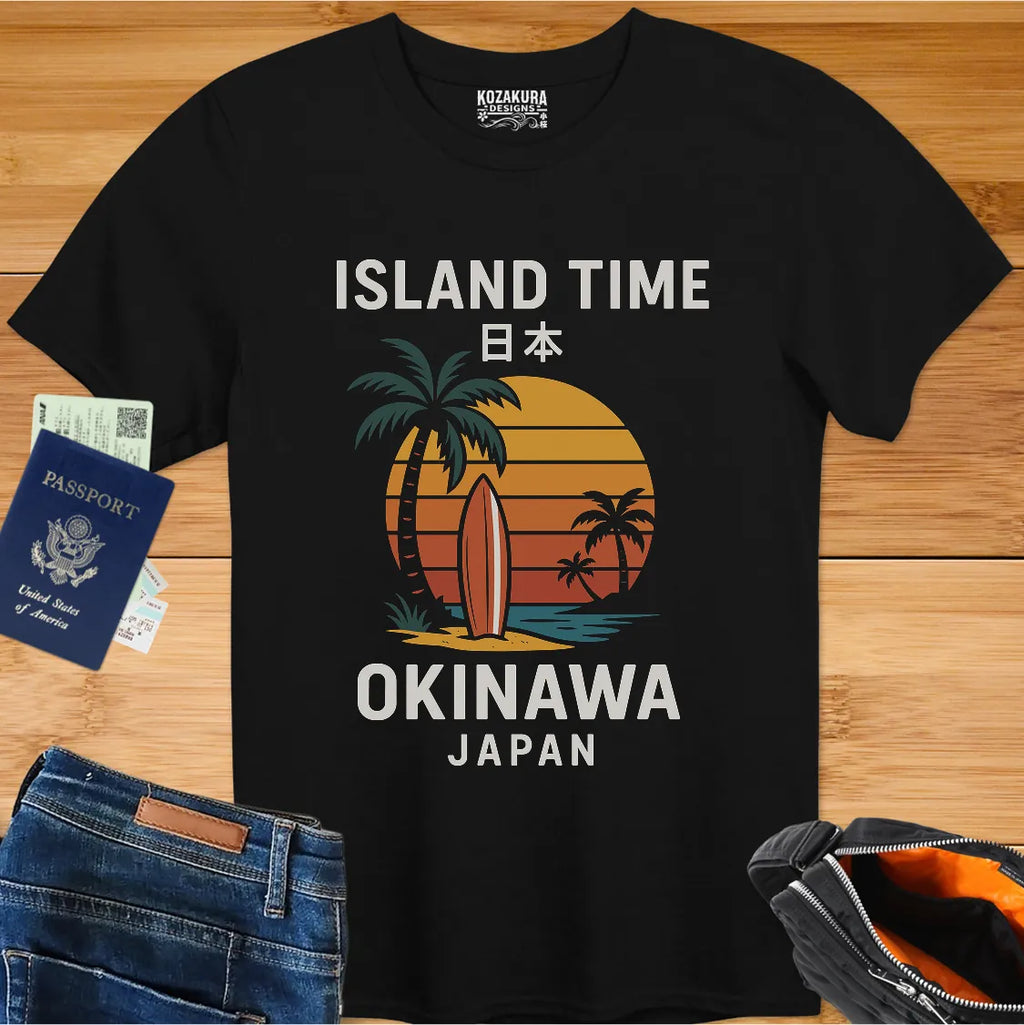 Okinawa Island Time Retro