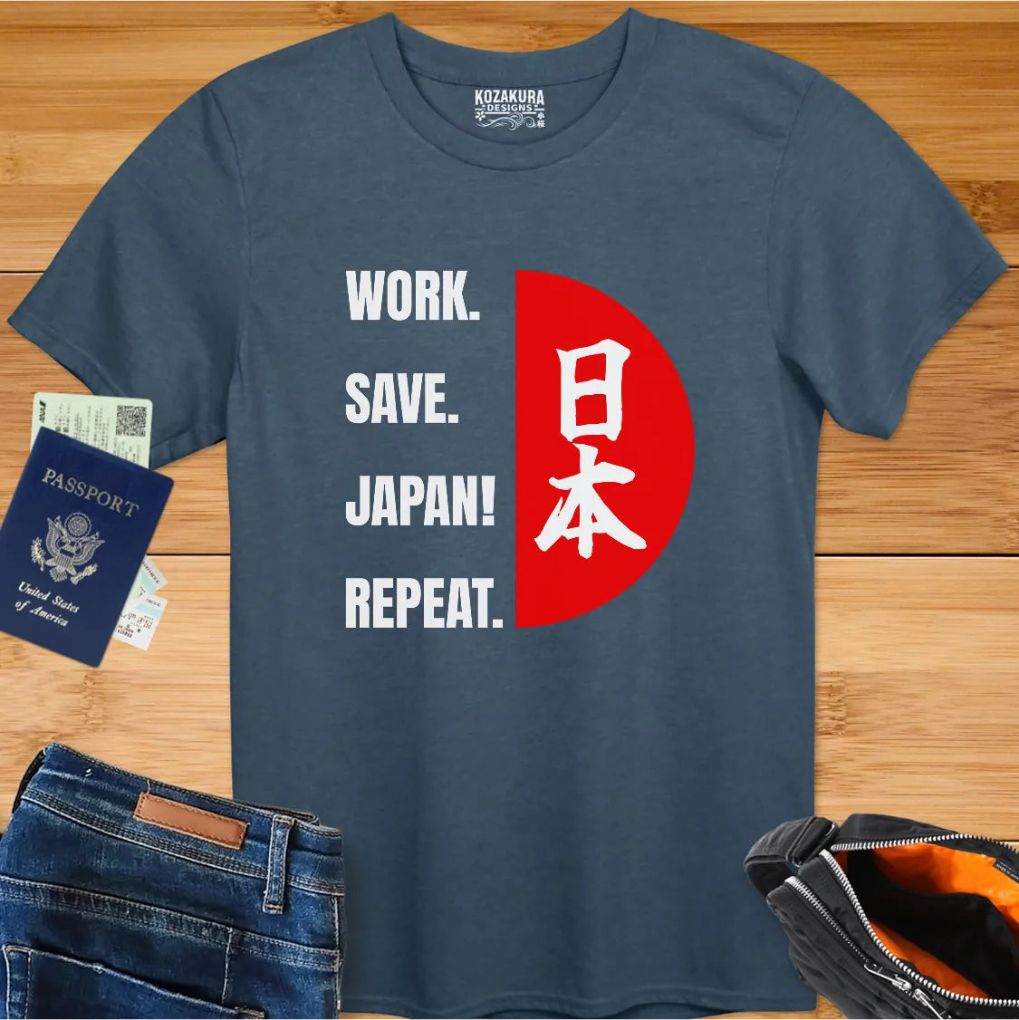 Work, Save, JAPAN!, Repeat - Kanji