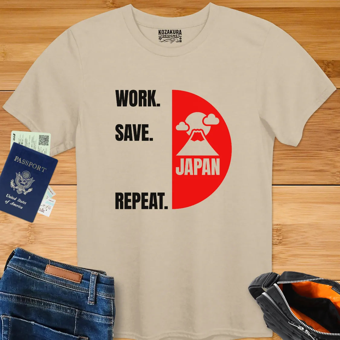 Work, Save, JAPAN!, Repeat - Mount Fuji