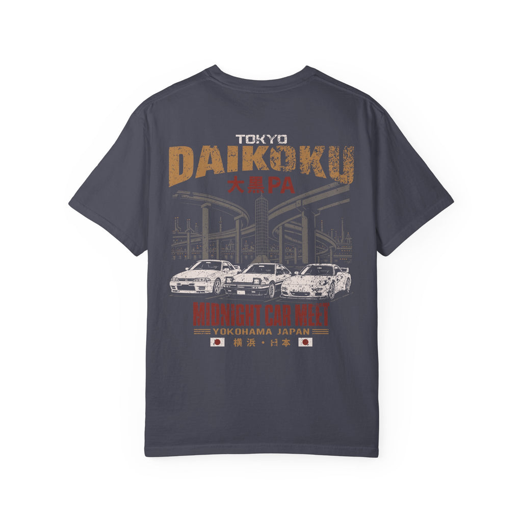 Daikoku Parking Area Tokyo Skyline Car Meet T-Shirt