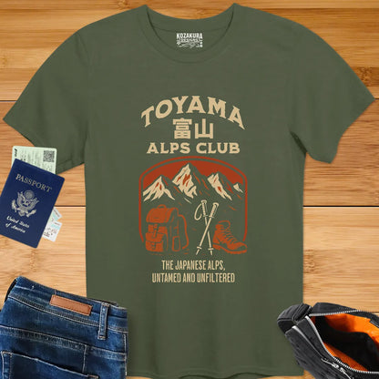 Toyama Alps Club - Vintage Design