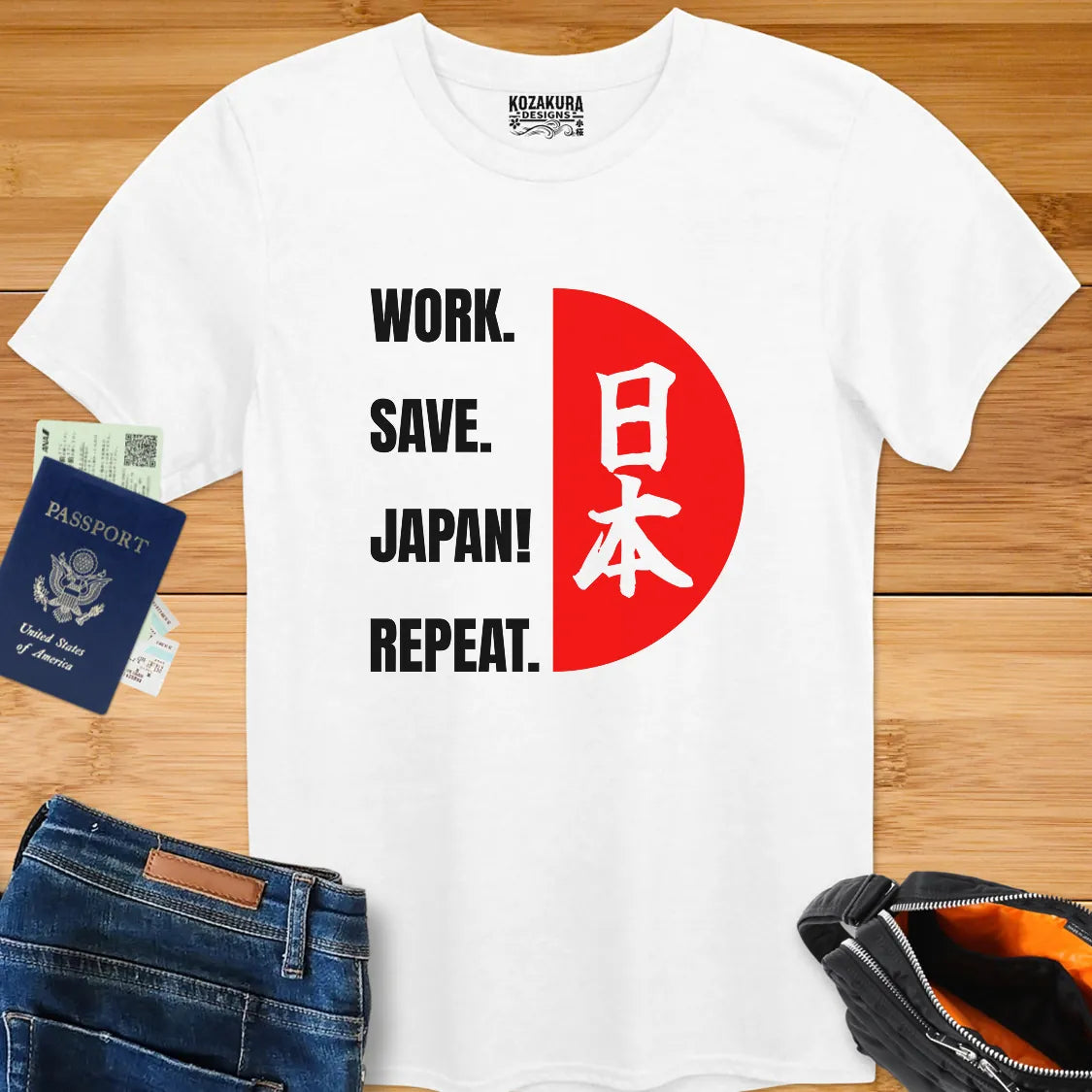 Work, Save, JAPAN!, Repeat - Kanji
