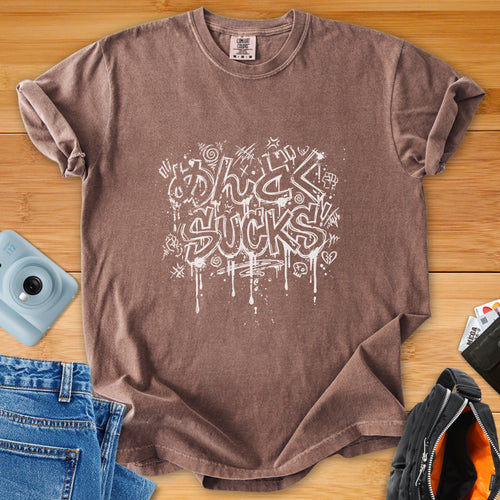 "Mendoku Sucks" Hiragana Graffiti