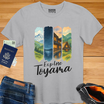 Toyama - 4 Panel Art