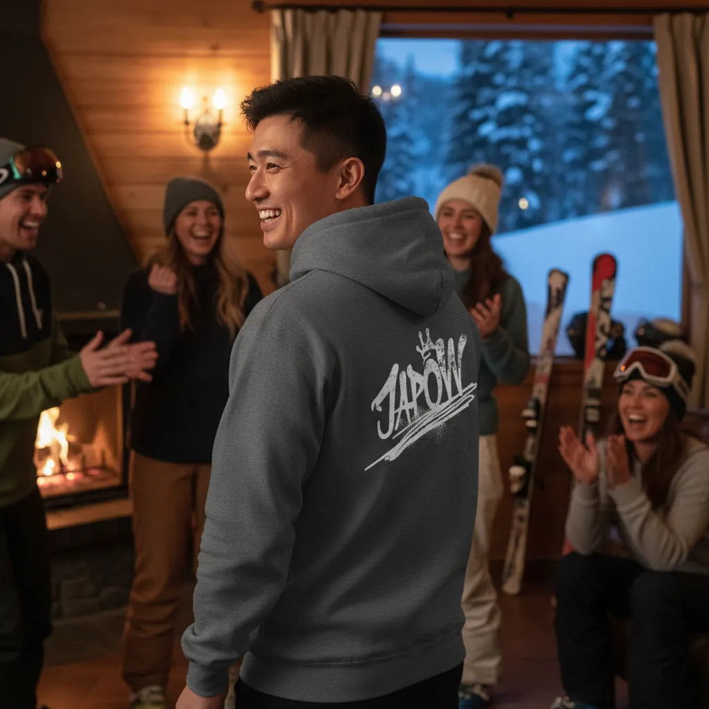 JAPOW "Powder" Hoodie - Graphic Pullover