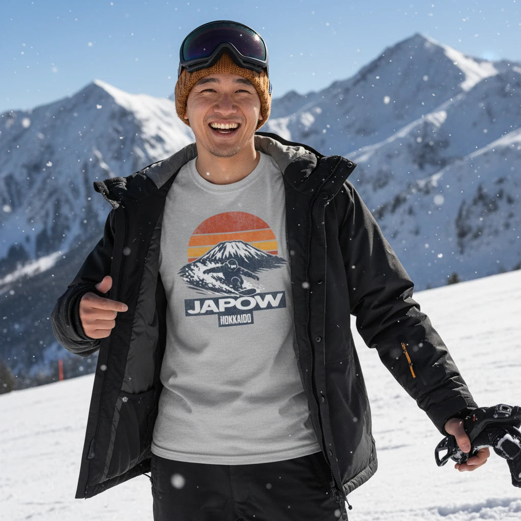 Japow Hokkaido Snowboard T-Shirt