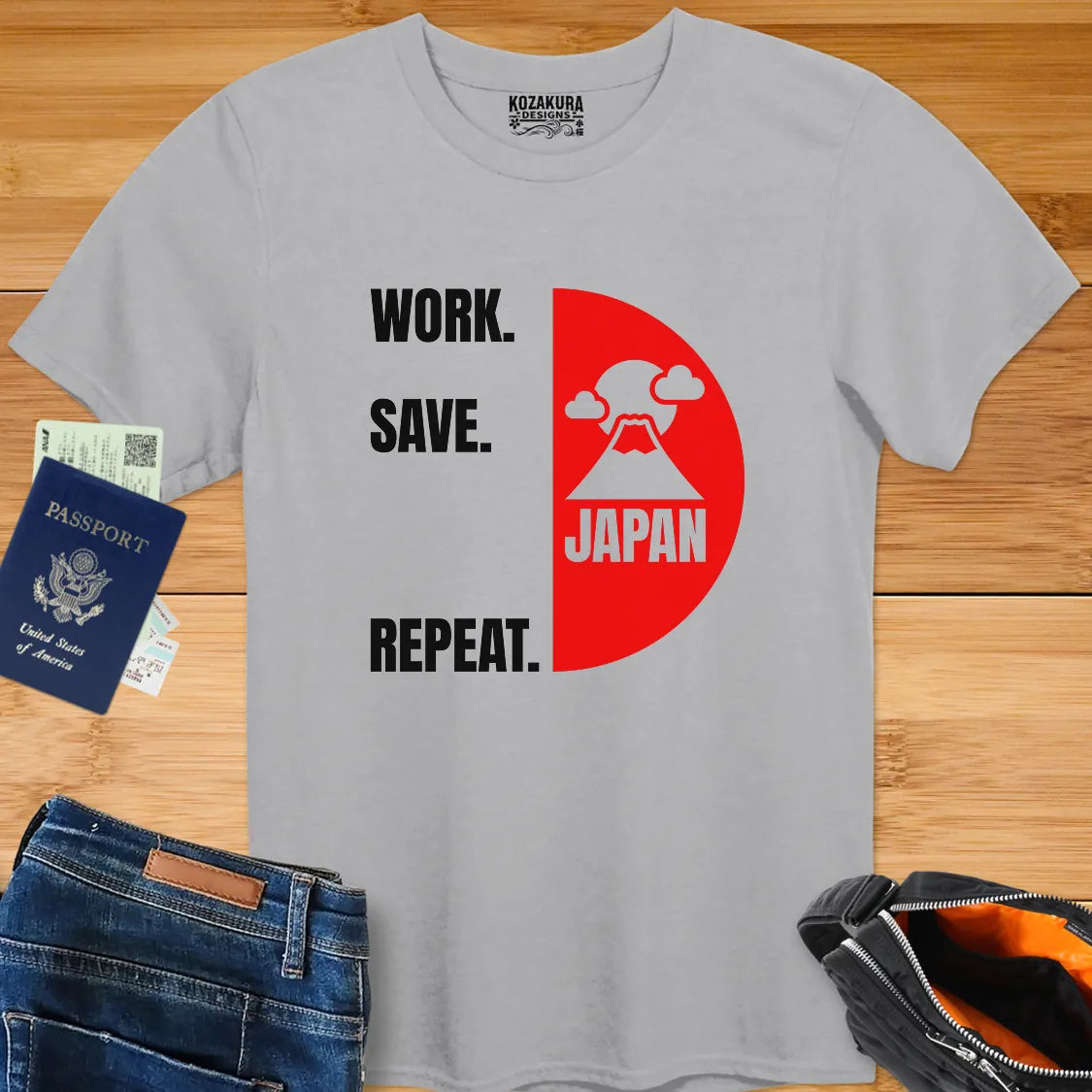 Work, Save, JAPAN!, Repeat - Mount Fuji