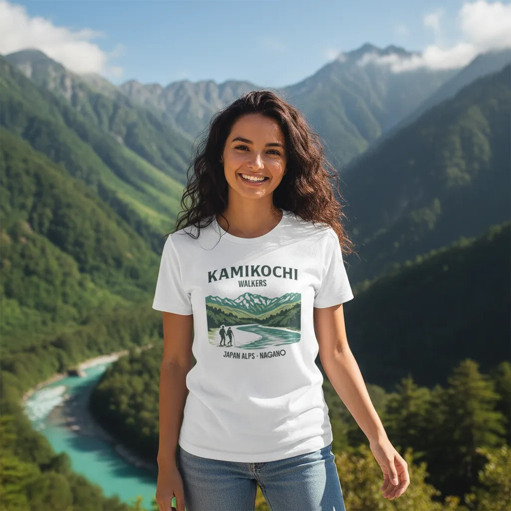 Kamikochi Walkers T-Shirt — Japan Alps Nagano Hiking Tee