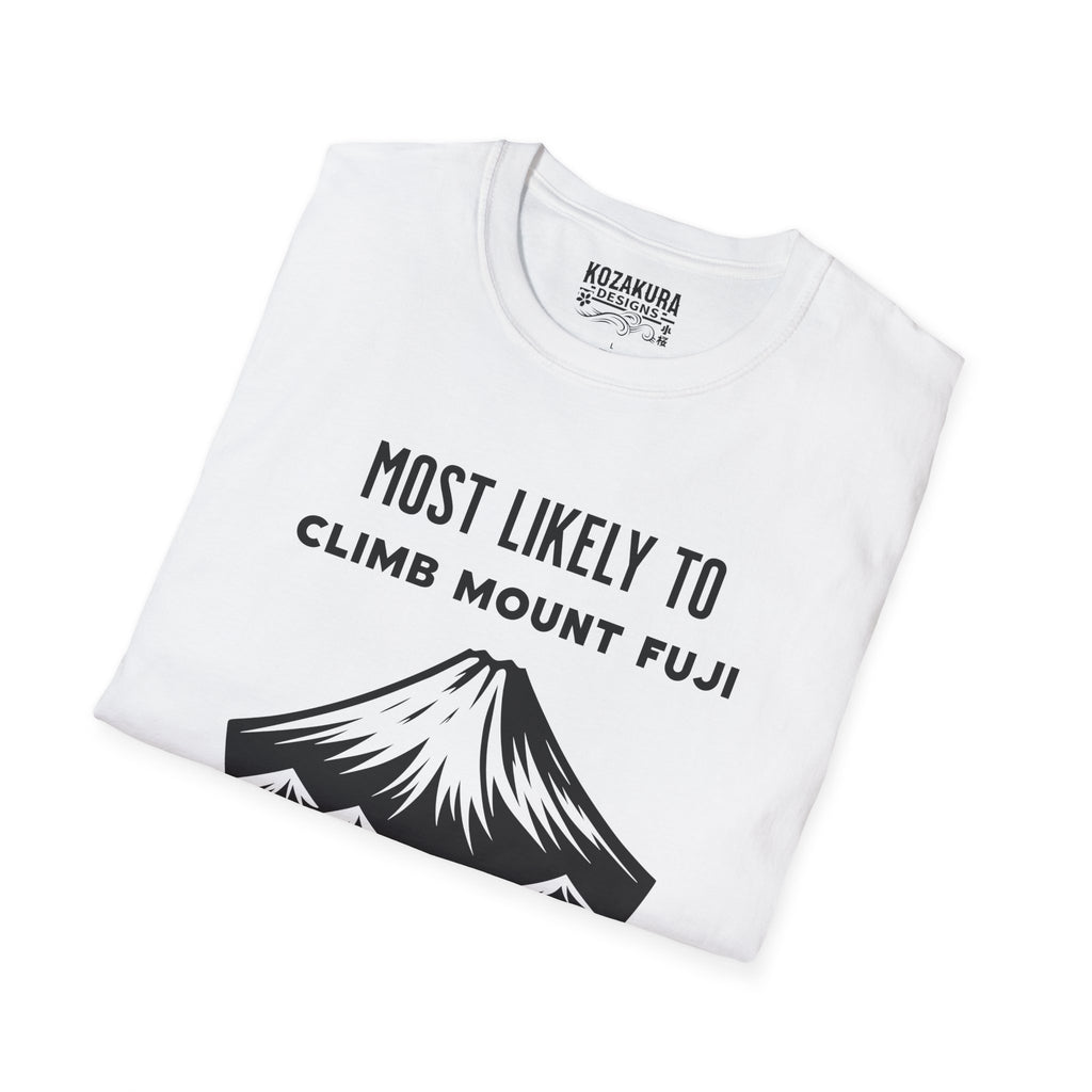 Most Likely to climb Mount Fuji - and regret it halfway up.