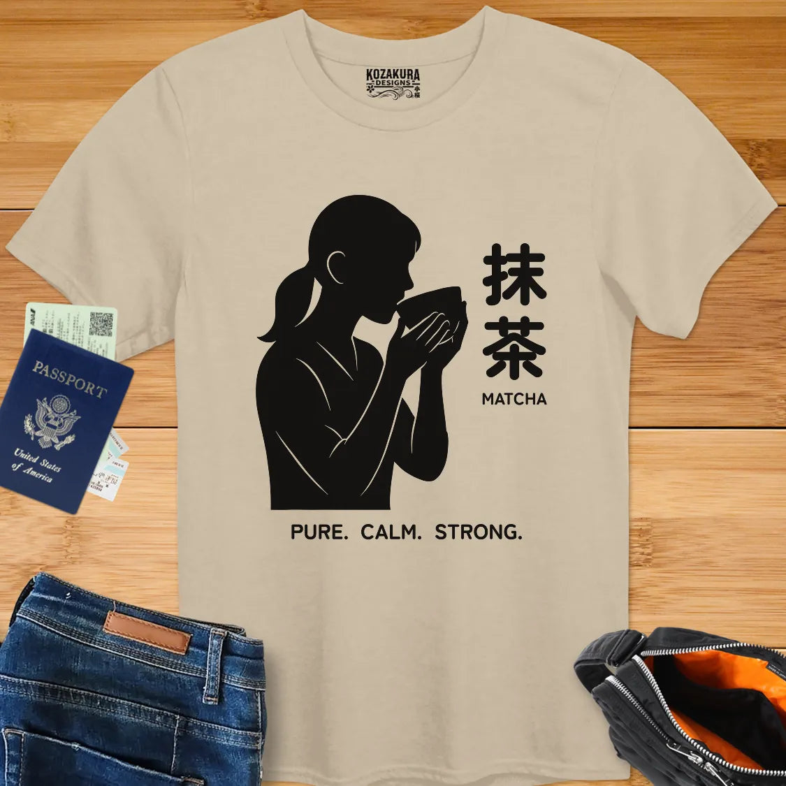 Matcha - Pure, Calm, Strong - Modern