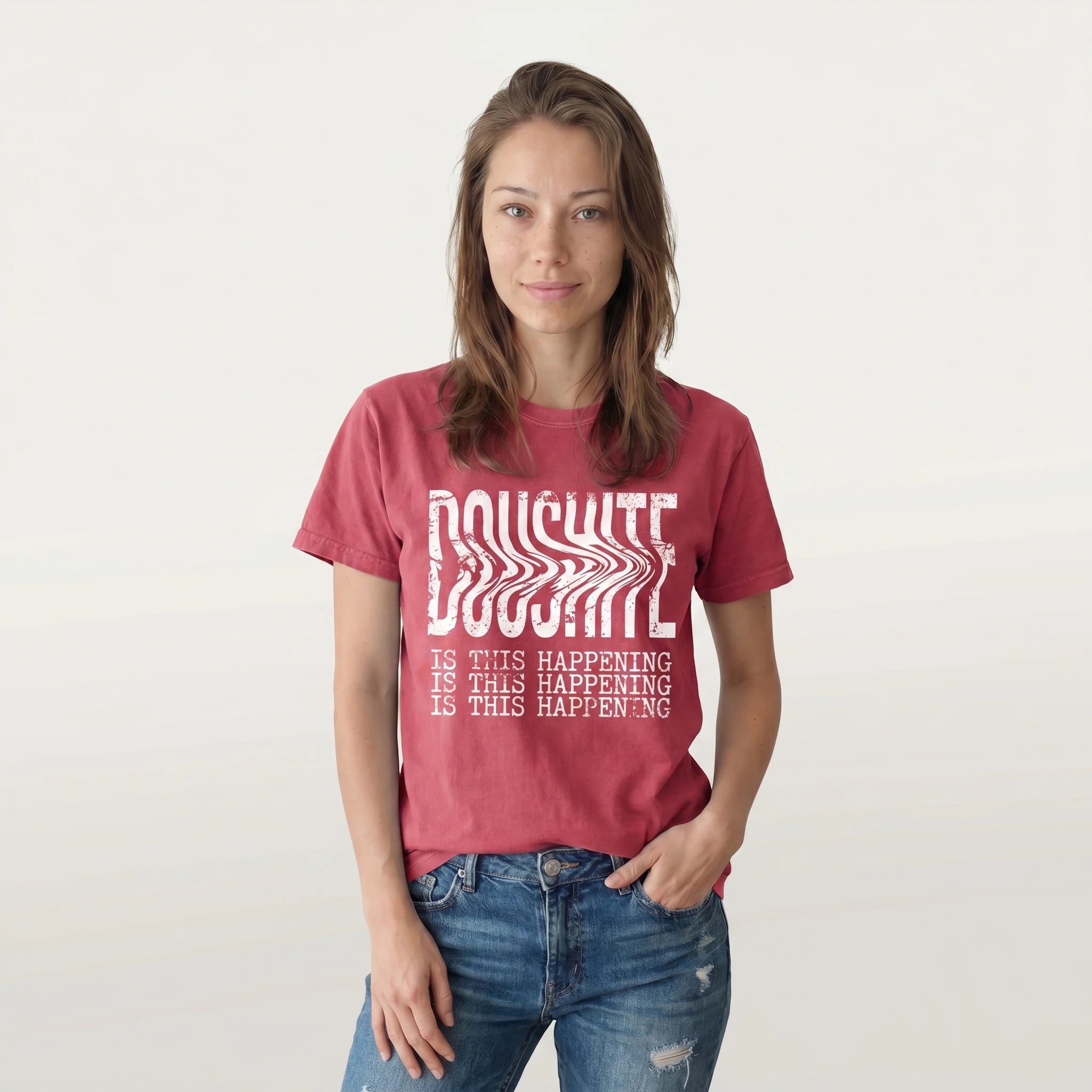 DOUSHITE Is This Happening - Existential Tee