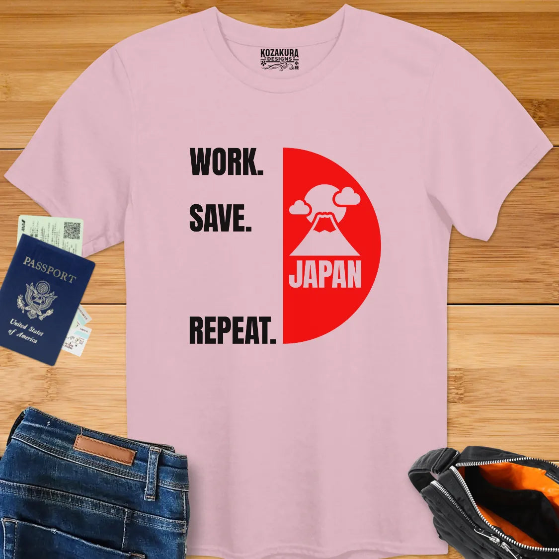Work, Save, JAPAN!, Repeat - Mount Fuji
