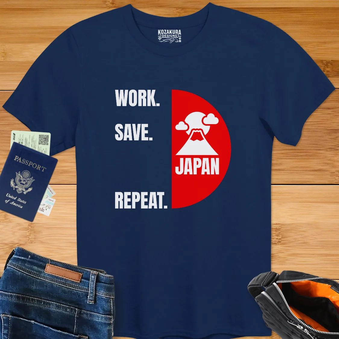 Work, Save, JAPAN!, Repeat - Mount Fuji