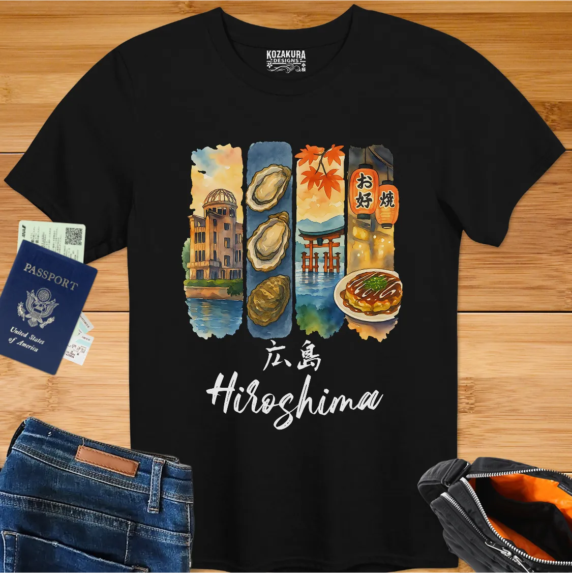 Hiroshima - 4 Panel Art