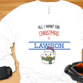 All I want for Christmas is LAWSON with Karaage Kun - Long Sleeve