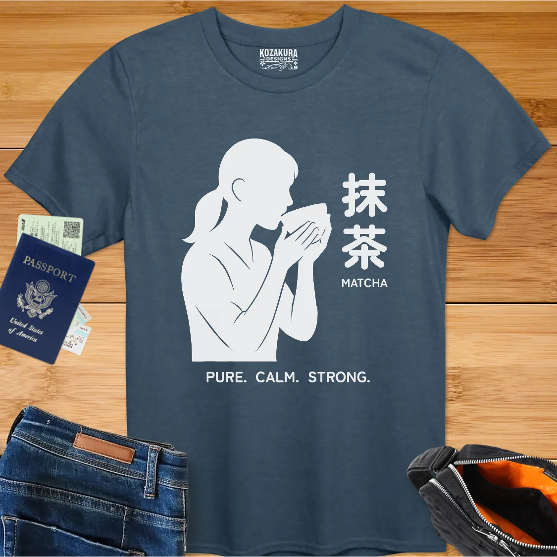 Matcha - Pure, Calm, Strong - Modern