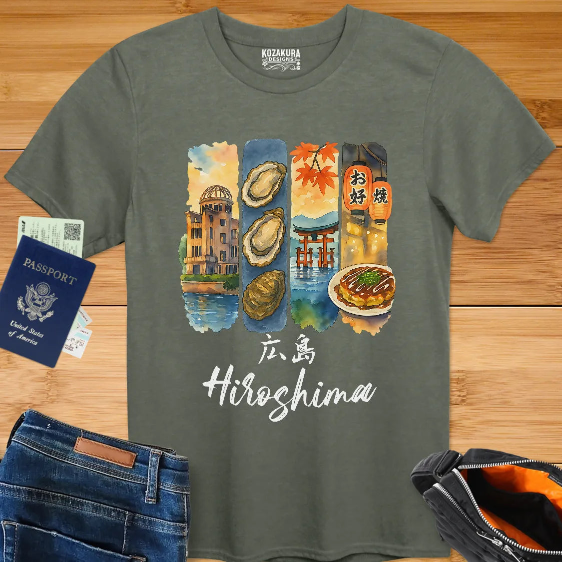 Hiroshima - 4 Panel Art