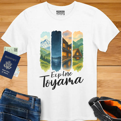 Toyama - 4 Panel Art
